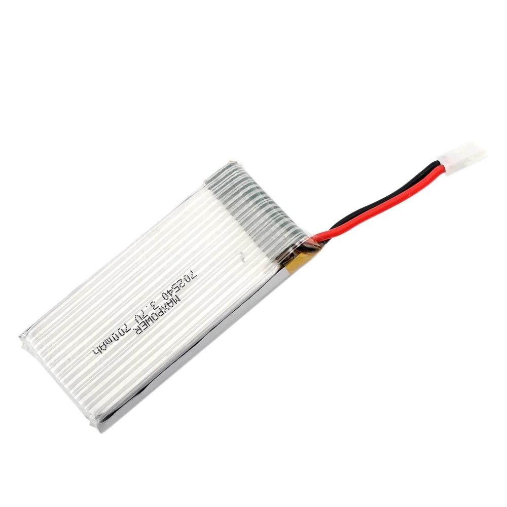 

3.7V 700mAh 1S 30C Lipo Battery for FPV RC Drone Camera Drones Quadcopter Accessories Spare Part