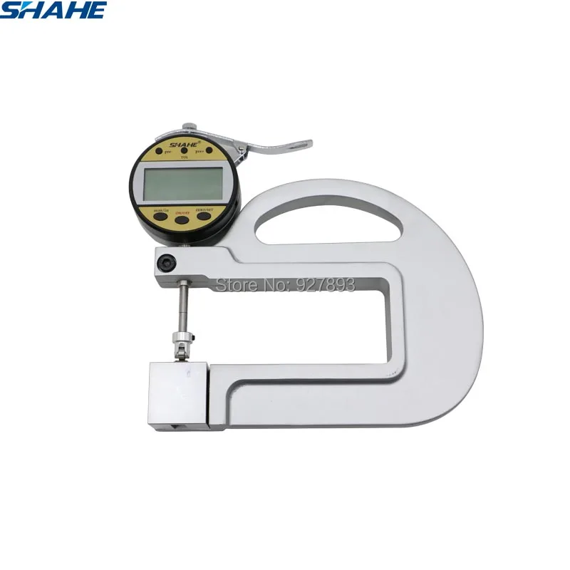 

Free Shipping thickness gauge 0-10mm roller gauge digital thickness gauge with roller insert 0.01mm Thickness gauge