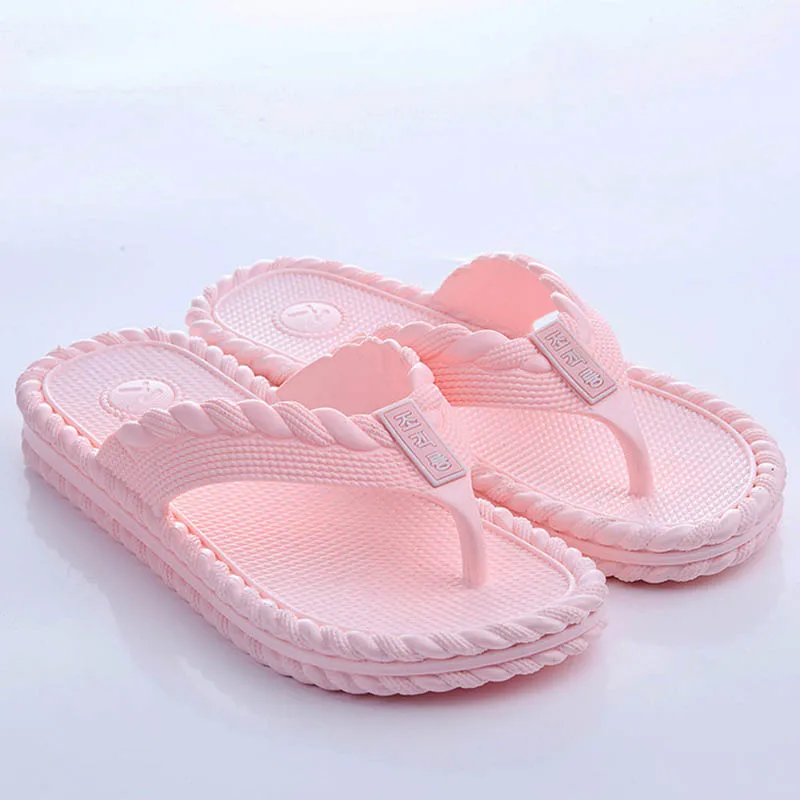 

New summer flip flops Slippers casual women's Non-slip Comfortable home sandals Beach Flip Flops