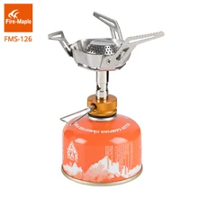 Fire Maple Gas Stove One-Piece Foldable Rocket Stoves Gas-Burner Stainless Steel Camping Equipment Backpack Gas Burners FMS-126 Fire Maple Gas Stove One-Piece Foldable Rocket Stoves Gas-Burner Stainless Steel Camping Equipment Backpack Gas Burners FMS-126