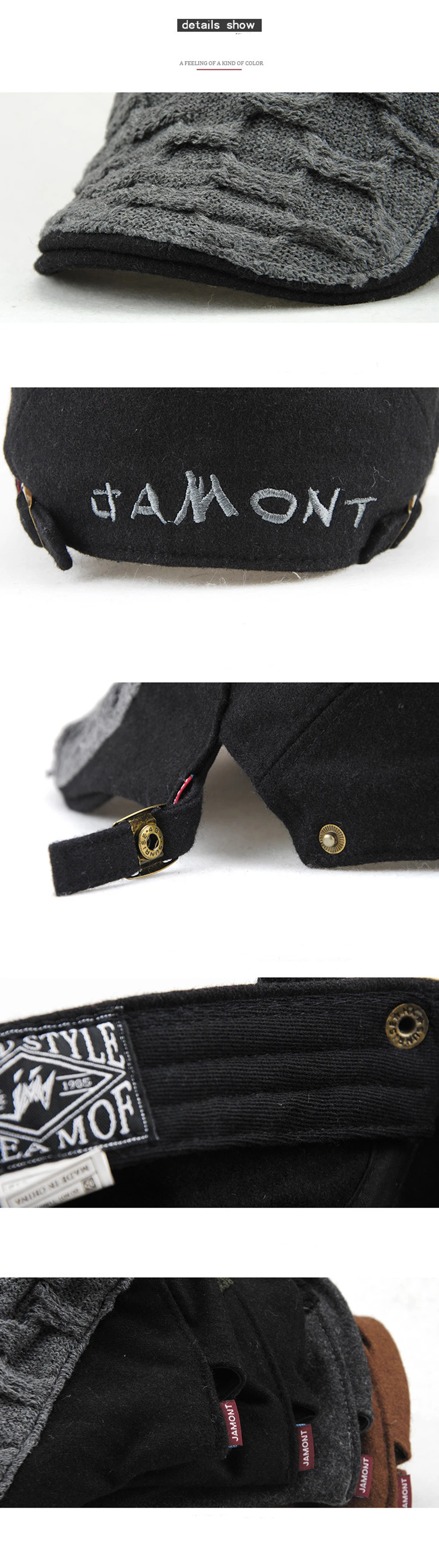 6 vintage hats
