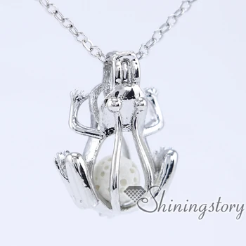 

frog aromatherapy inhaler wholesale essential oil diffusers lockets for couples small heart locket aromatherapy necklace big loc