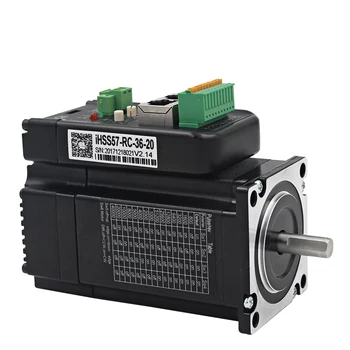 

New NEMA 23 Integrated motor have RS485 control and CAN Bus communication encoder 1000 lines 2NM torque makeup close loop system