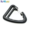 1''Plastic Buckles Hook Climbing Carabiner Hanging Keychain Link Backpack Strap Webbing 25mm ► Photo 3/6