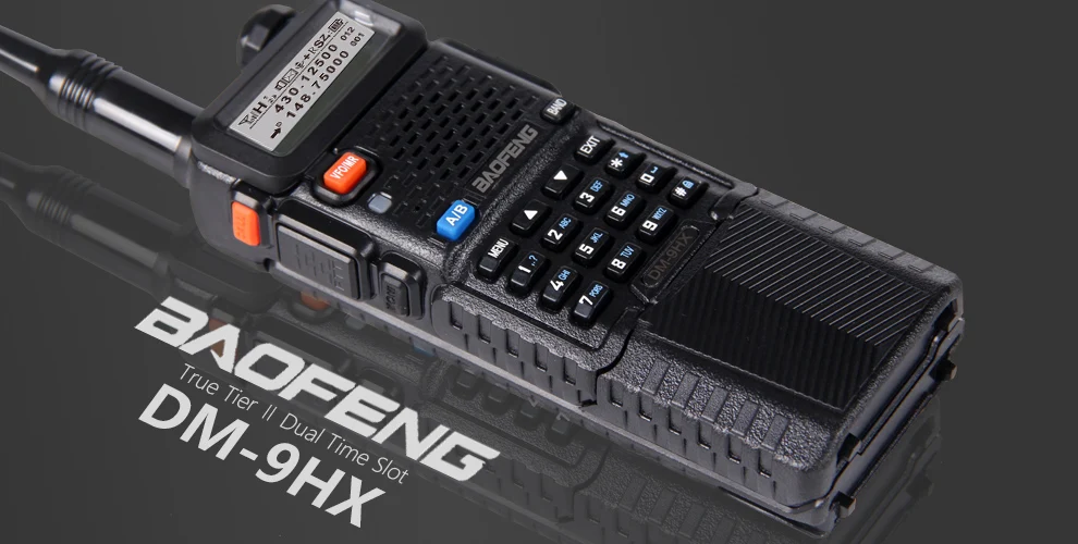 Woki Toki Baofeng UV-5R Tier II цифровой DMR радио DM-9HX vhf uhf двухсторонняя рация sister baofeng UV-82 10