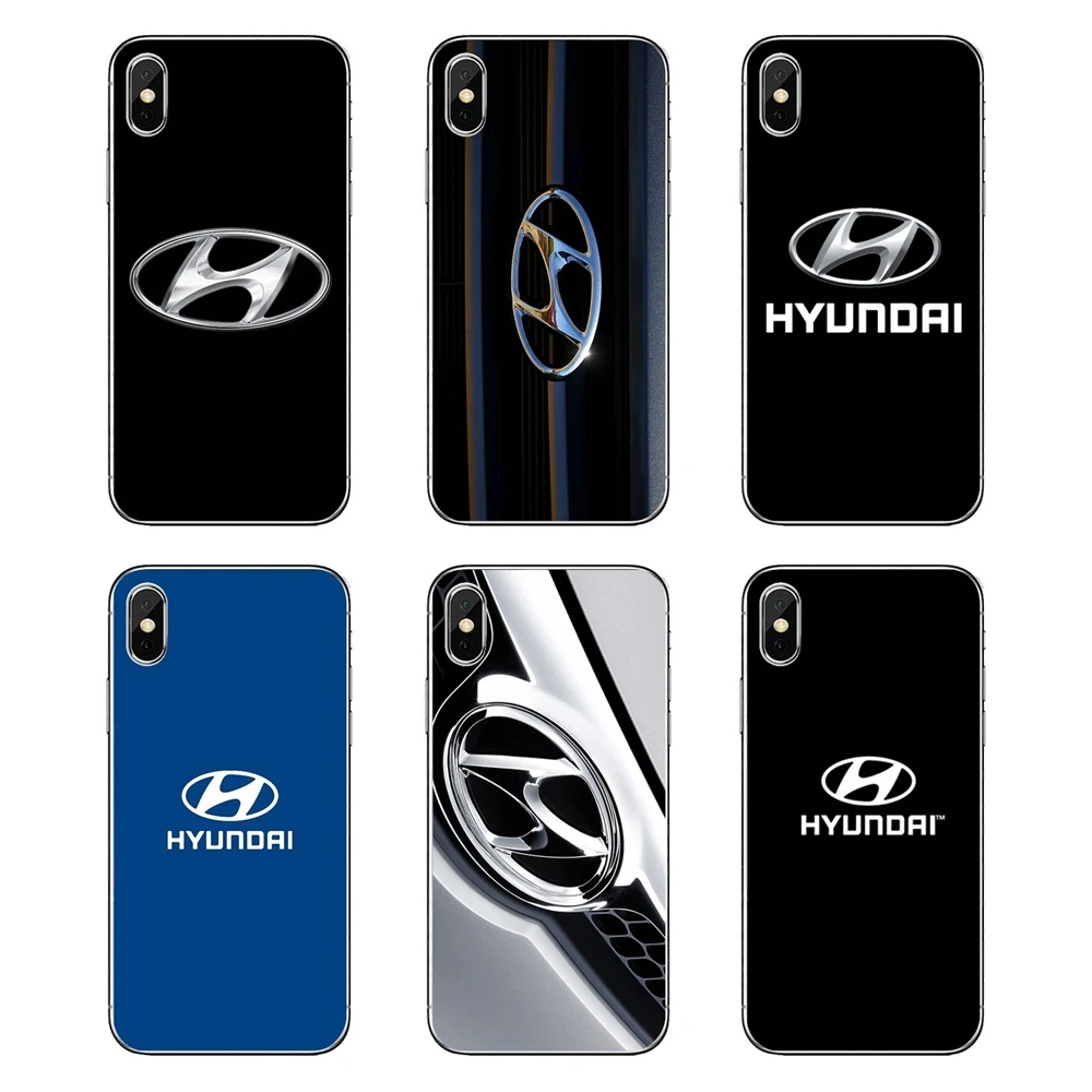 Прозрачный мягкий чехол для iPod Touch iPhone 4 4S 5 5S 5C SE 6 S 7 8 X XR XS Plus MAX car hyundai логотип |