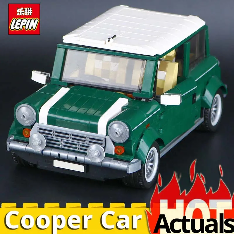 

SY 1267 City Cooper Car Model kit Compatible legoings 10242 Educational Toys for Children Christmas gift building blocks Bricks
