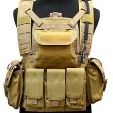 USMC штурмовой жилет с водным резервуаром(песок) тактический жилет