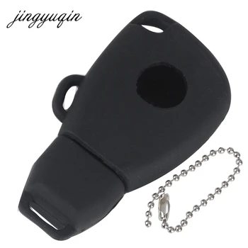 Keyforkess custodia in Silicone per Mercedes Benz B C E ML S CLK CL 3/4 pulsanti custodia in gomma per telecomando - Jingyuqin custodia in Silicone per Mercedes Benz B C E ML S CLK CL 3
