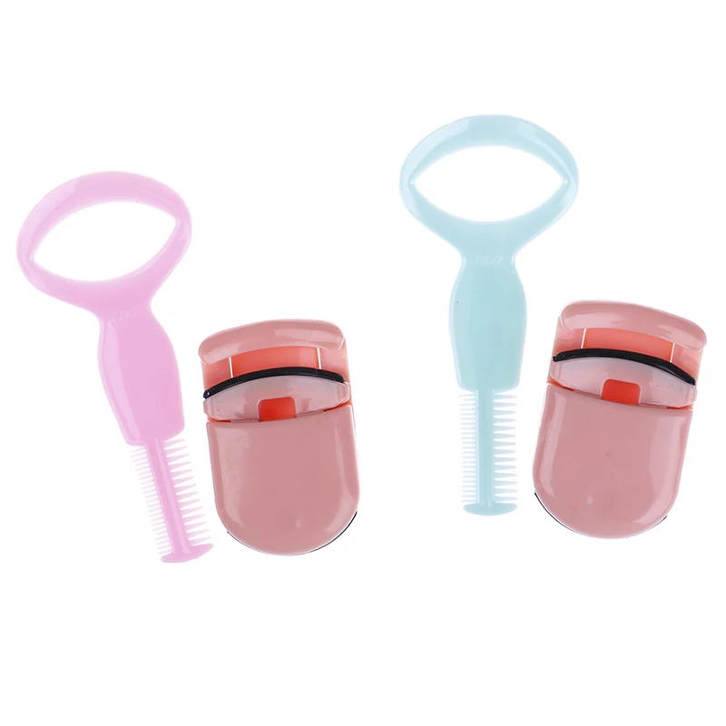 Buy Blue Pink Eyelash Curler Plastic Mascara Guide