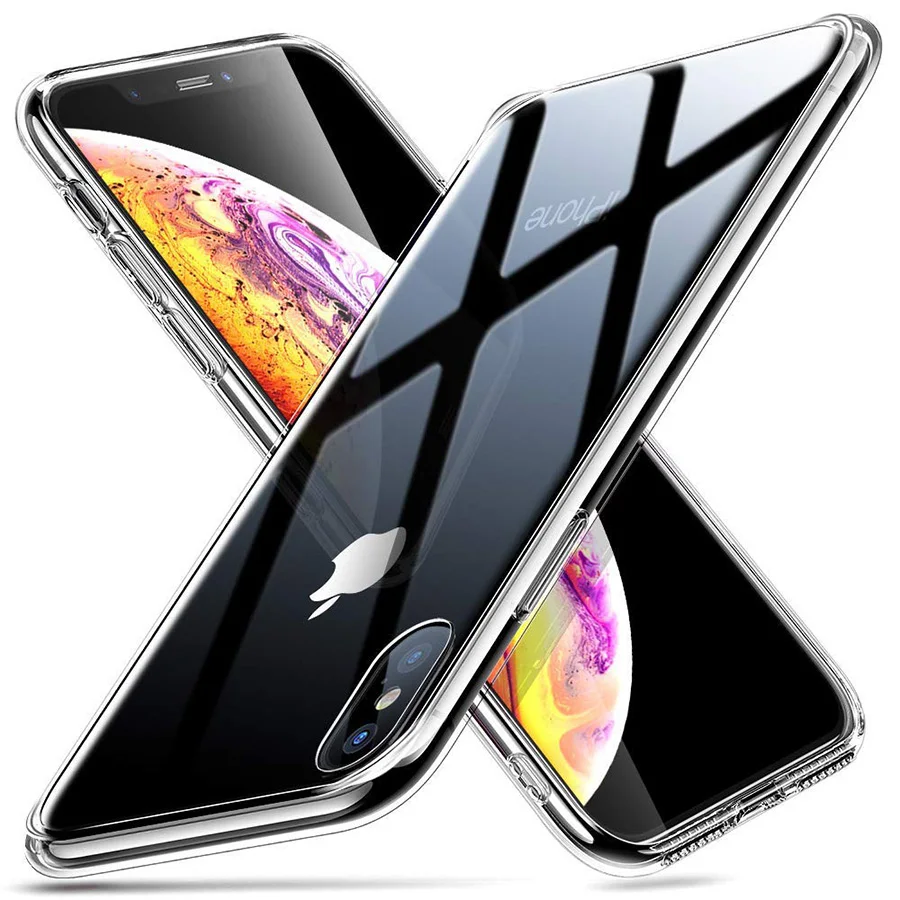 Phone Cases For iPhone XS Max XR Case Soft Transparent