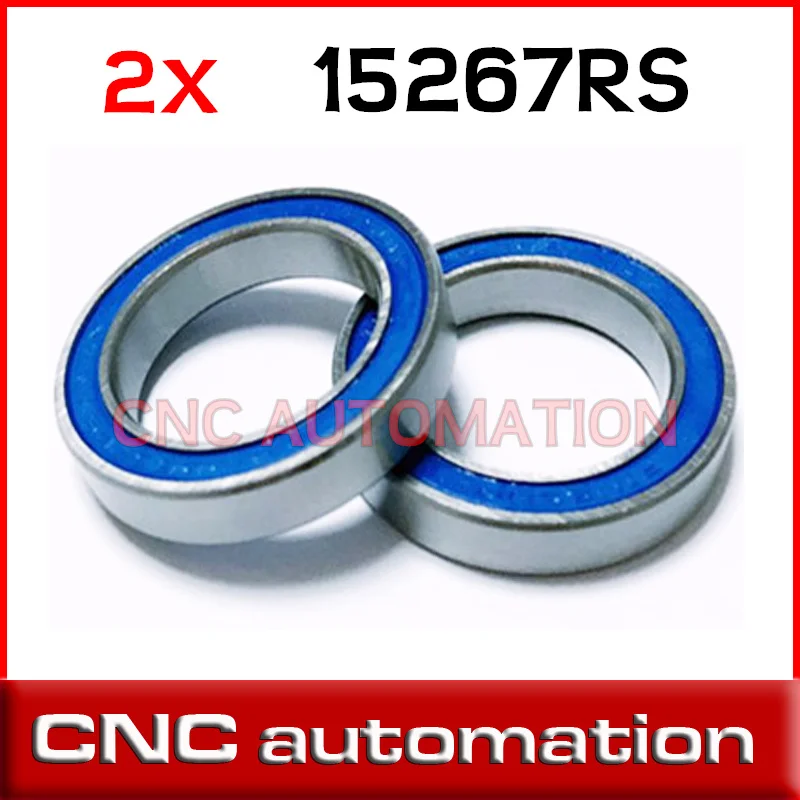 Подшипник шариковый 15267 2RS GCR15 15x26x7 мм RS подшипник для ремонта велосипедных колес