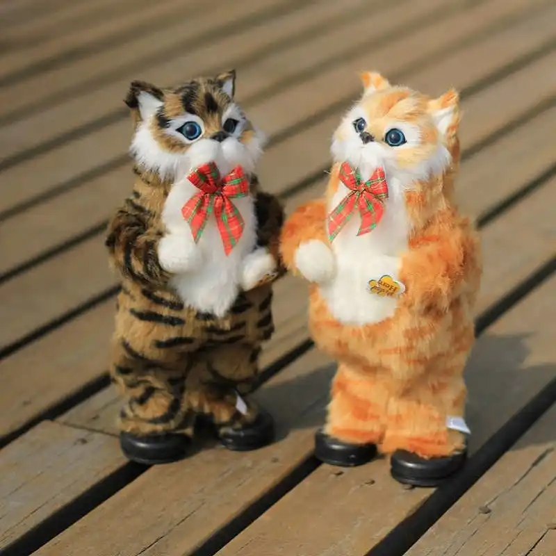 Brown Dancing /& Singing Cat Kids Toy