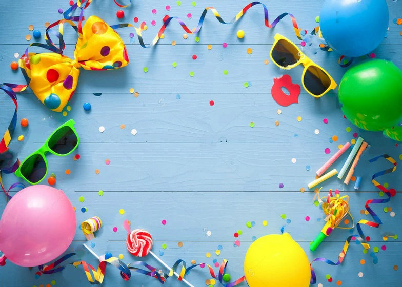 カラフルなフィエスタ誕生日フレームパーティーアイテムバルーンキャンディーブルー木材の背景ビニール布コンピュータプリントパーティー背景 Vinyl Cloth Wood Backdropbackdrop Vinyl Aliexpress