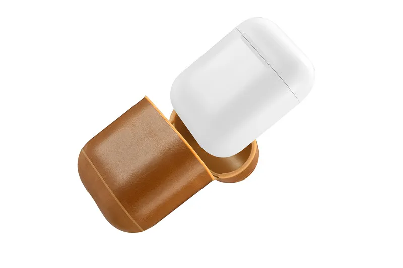 Роскошный чехол из натуральной кожи для Apple Airpods Pro, модный защитный чехол, чехол для Air pods 1and2, чехол для ключей