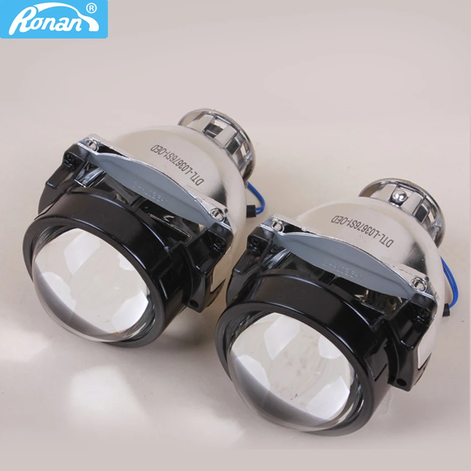 

Ronan 3.0" bi xenon Stanley Auto Headlight Projector Lens with Excellent High/Low Beam, Fit for H7 H9 H11 D1S D2S HID Xenon Bulb