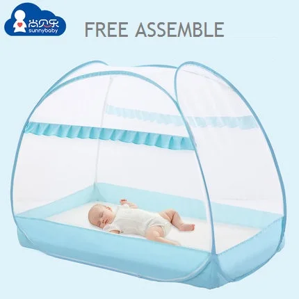 Детская кроватка, москитная сетка, Юрта, полное покрытие, универсальный, для новорожденных, bb, детская москитная сетка, чехол, складная, установка