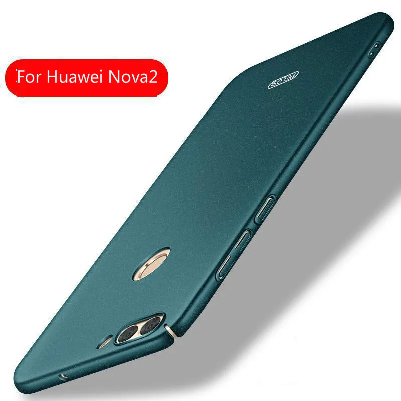 

PELOSI Brand for huawei nova2 case ultra thin sandstone case back hard shell frosted cover for huawei nova2 nova 2 Phone