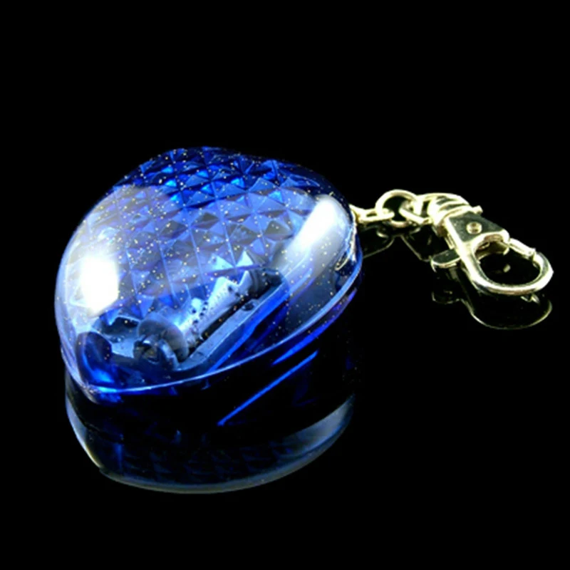 Мини-кольцо для ключей музыкальная шкатулка творческий в форме сердца музыкальная шкатулка Sky City подарок на день рождения для своей подруги праздничные подарки - Цвет: Blue