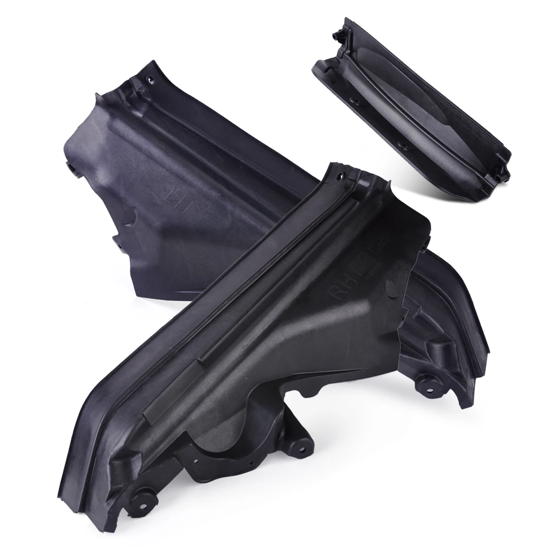 

beler 3x Engine Upper Compartment Partition Panel Set for BMW X5 X6 E70 E71 2009 2010 2011 51717169419 51717169420 51717169421