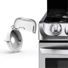 Безопасный газ плита переключатель покрова печи чехол для ручек газовая плита для готовки ручка покрытия защитный замок