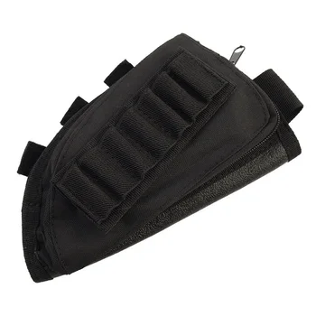 

Portable Adjustable Nylon Tactical Butt Stock Shotgun Cheek Rest Pouch Bullet Holder Bag Outdoor Hunting Gun Buttstock Bag
