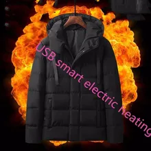 M-6XL, мужская зимняя куртка, 25-35-45 градусов, с 3 передачами, USB, интеллектуальная, с подогревом, для улицы, для женщин, для кемпинга, катания на лыжах, рыбалки, теплые свободные пальто