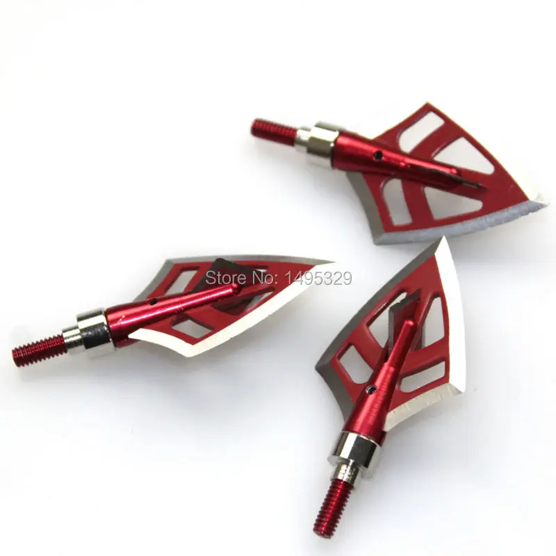 Brand New 3pcs Red Broadheads Dirt Nap Gear Drt Arrowhead Arrow Broad Heads 125 Grain Fit Crossbow Recurve Compound Bow Hunting Hunting Bow Sight Bow Beadhunt Cloth Aliexpress