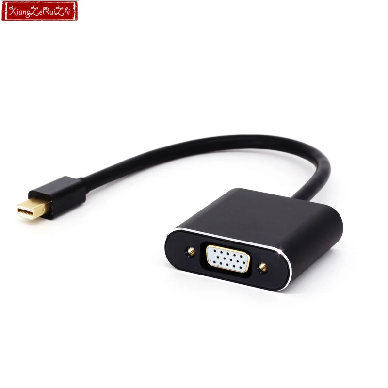 

1080P Display Port Mini DP to VGA Adapter Cable Male to Female Converter for PC Computer Laptop HDTV Monitor Projector