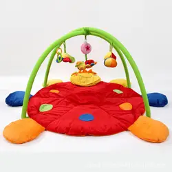 Божья коровка Детский игровой коврик активная игра одеяло развитие интеллекта ползающий коврик музыкальный коврик детский подарок