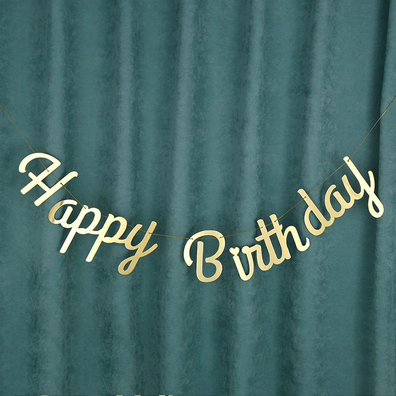 

Hang Garland Party Decor Banners Bunting Party Decorations Happy Birthday Banner
