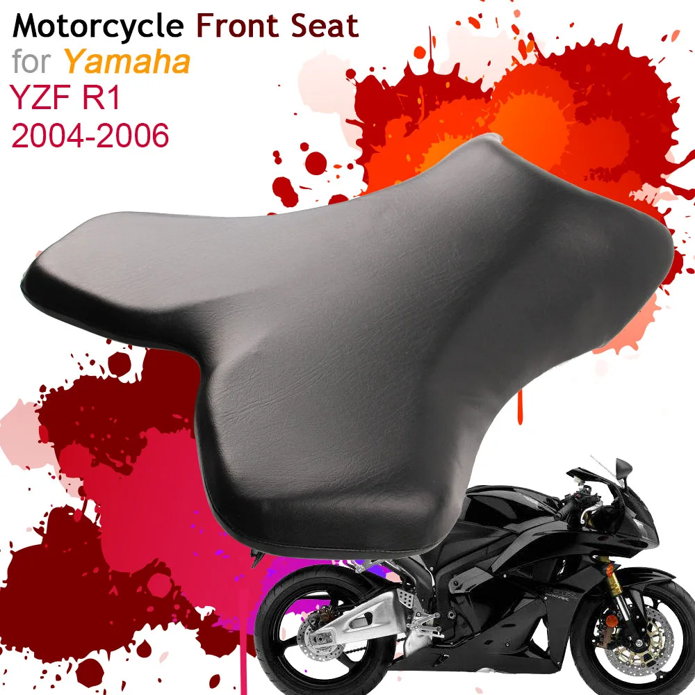 YAMAHA 04-05-06 YZF R1 FRONT SEAT COVER black/red