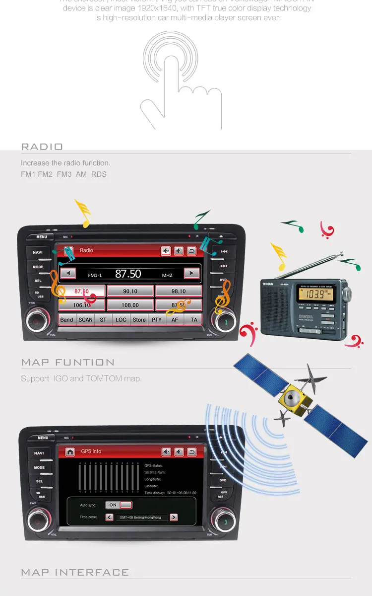 Sale LJHANG 2 Din Car Multimedia Player for Audi A3 S3 2002-2013 GPS Navigation Bluetooth Auto Stereo Headunit Radio RDS Mirror Link 4 Sale LJHANG 2 Din Car Multimedia Player for Audi A3 S3 2002-2013 GPS Navigation Bluetooth Auto Stereo Headunit Radio RDS Mirror Link 4
