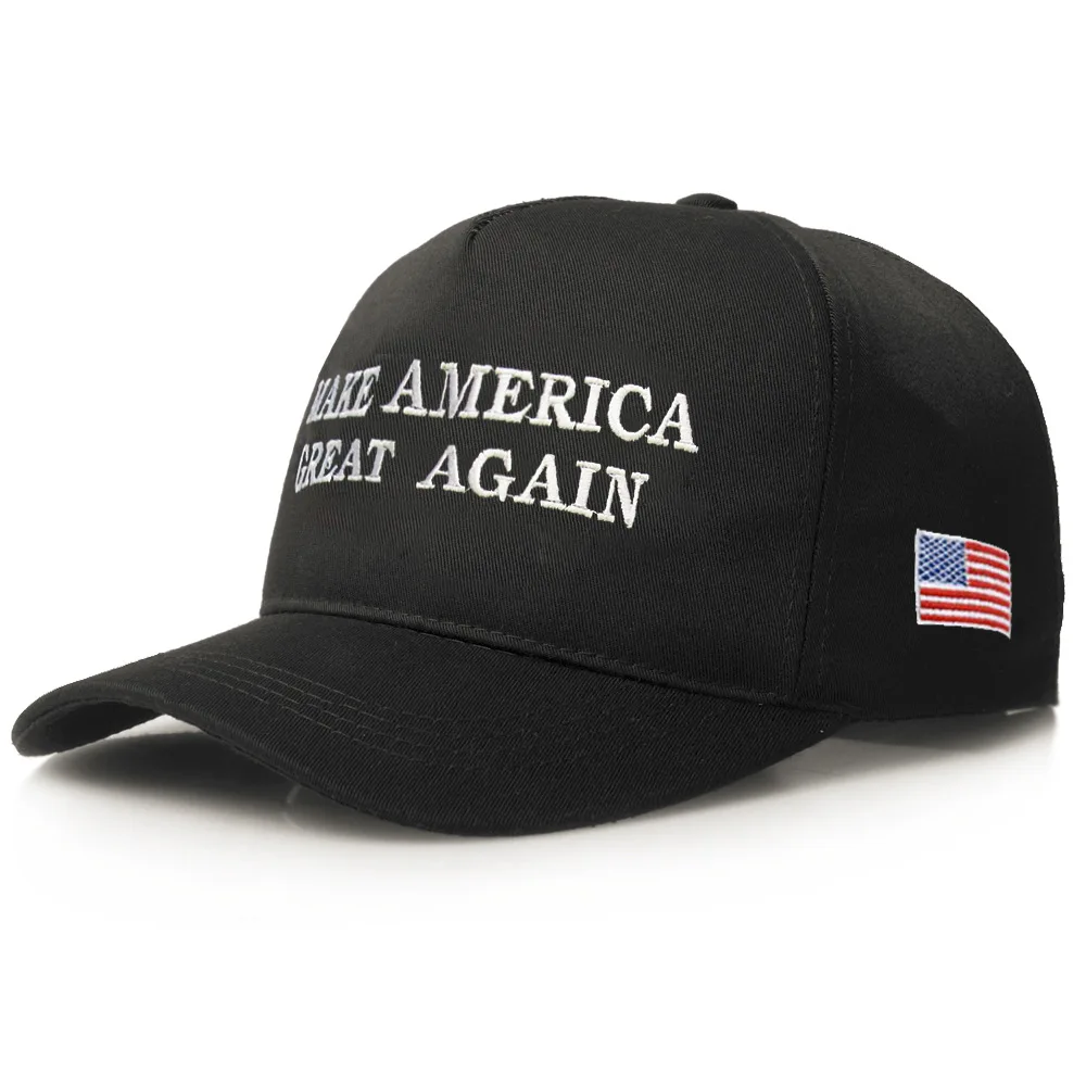 [SMOLDER]New Arrival Trump America Baseball Cap Casual Cotton Hip Hop Caps Embroidery Fitted Snapback Caps