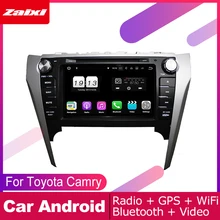 ZaiXi android car dvd gps multimedia player For Toyota Camry (XV50) 2011~2017 car dvd navigation radio video audio player Navi