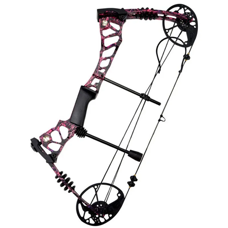 US $235.42 Complete Compound Bow Package Set 4060lbs Aluminum Adjustable Adult Kit Right Hand Outdoor Hunting Catapult Archery Accessories