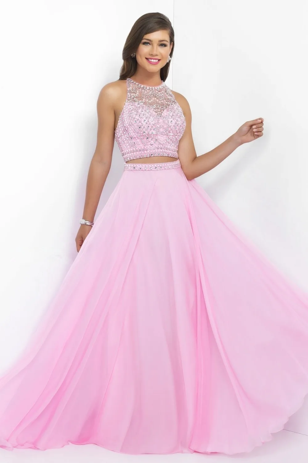 bubblegum pink homecoming dress