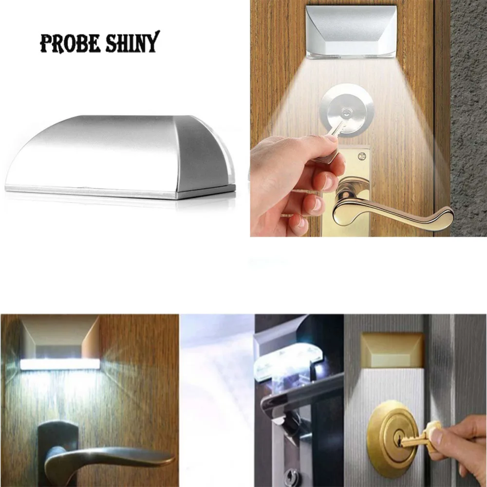 

PIR Wireless Auto Infrared IR Sensor Motion Detector Keyhole 4 LED Light lamp lights motion light ambient light sensor