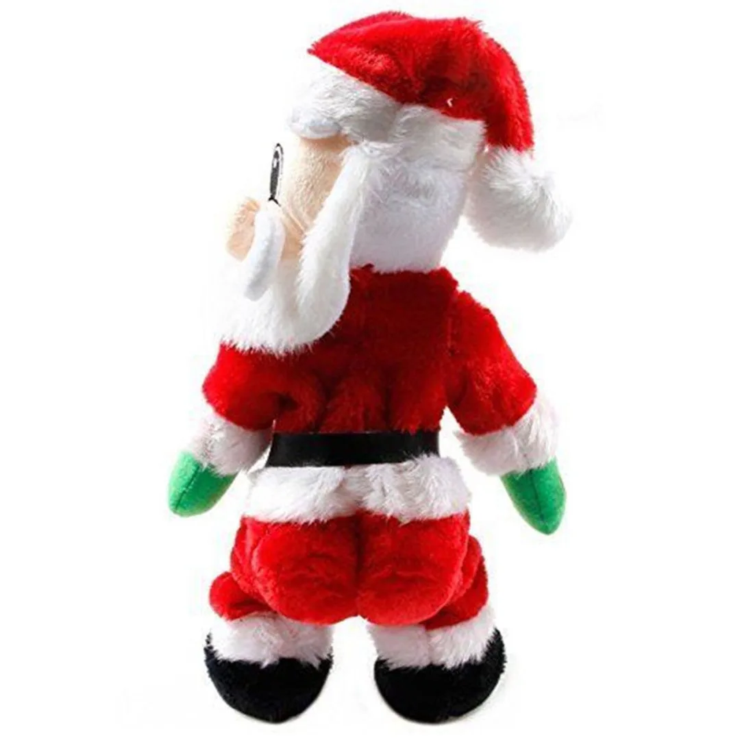 2018 Newest Electric Christmas Santa Claus Figure Twisted Hip Twerking Singing Kids Toys