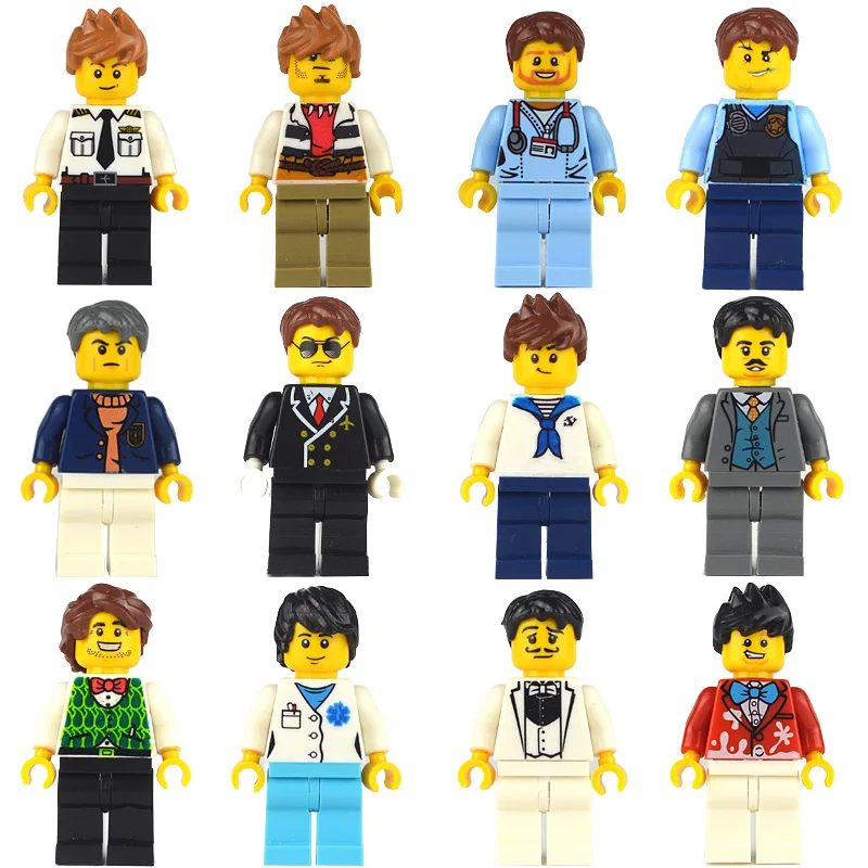 12pcs Compatible Legoing Duplo Friends Building Blocks Figures Bricks Toys Set Building Blocks Bulk Party Supplies Girls Toys