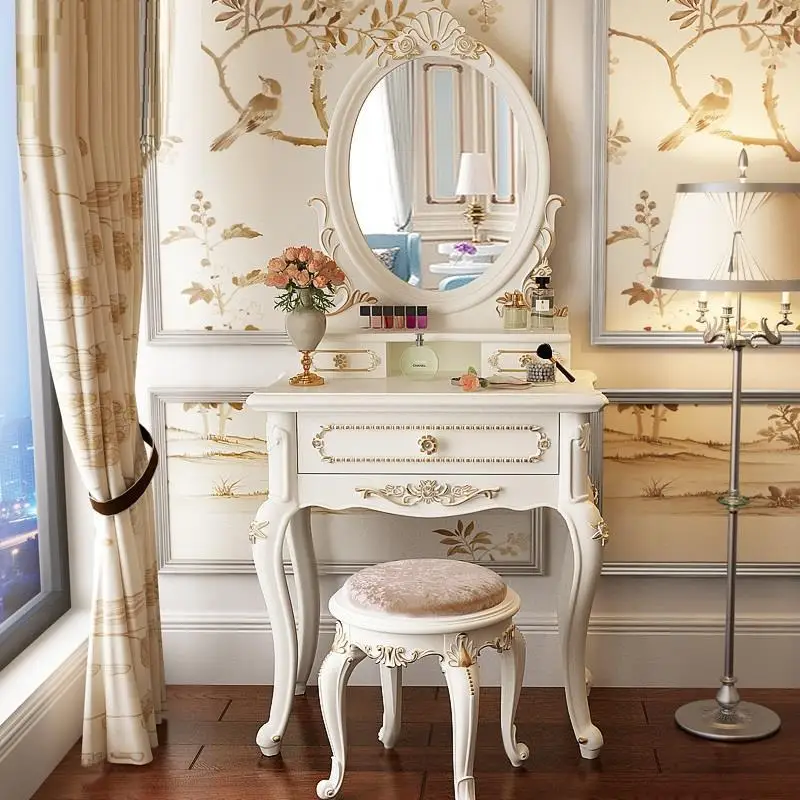 Avec Miroir Dresuar Slaapkamer Mesa De Maquillaje туалетный столик Европейский деревянный кварто