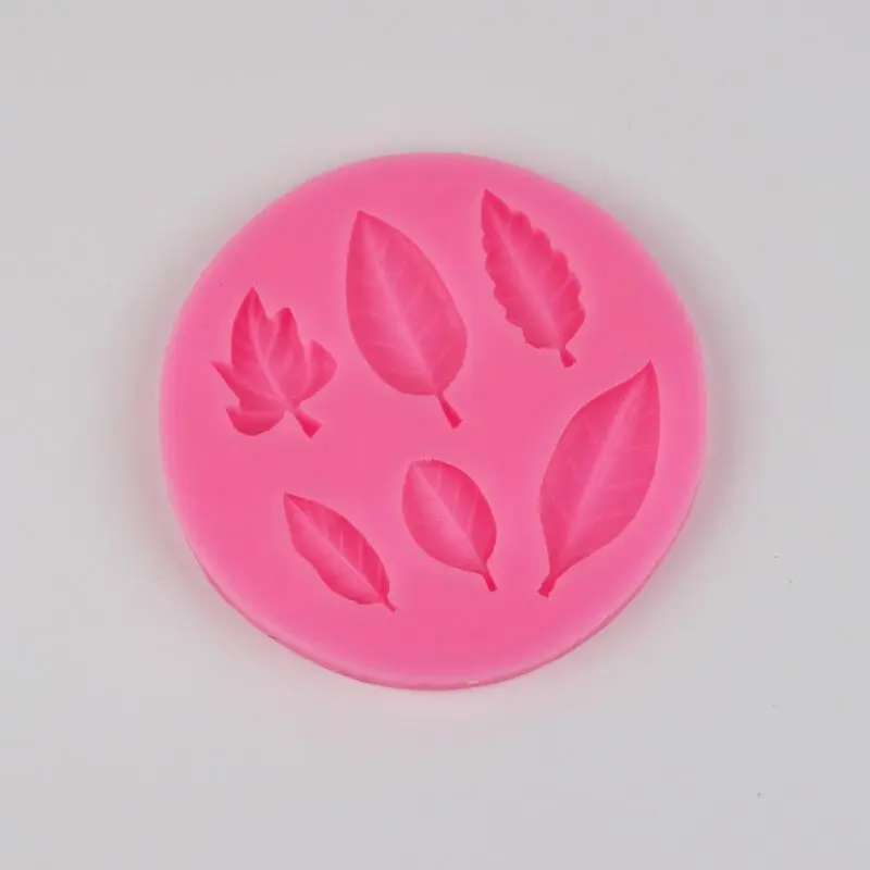 Новая силиконовая форма для шоколада в форме кленового листа, листья для украшения торта из помадки - Цвет: N02