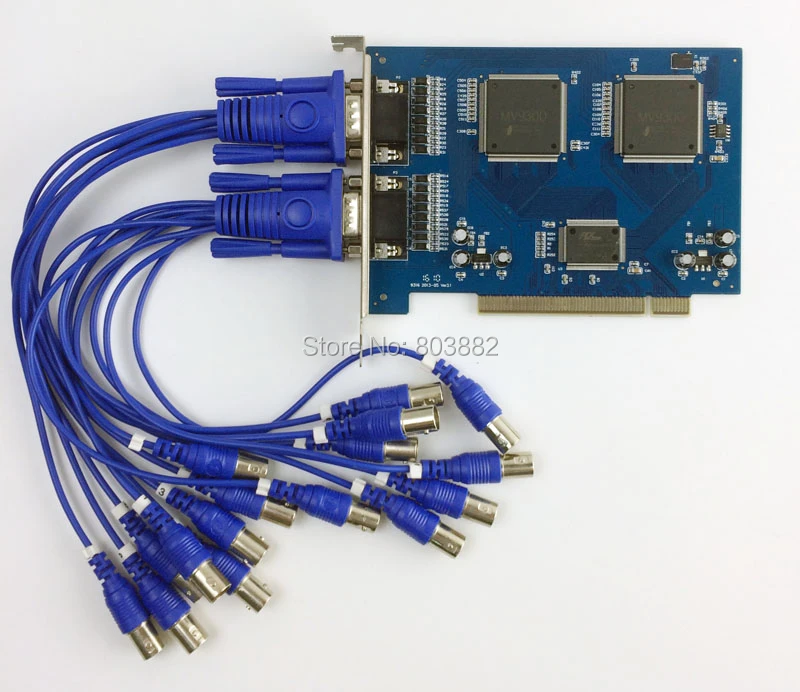 16channel Cctv Camera Video Capture Dvr Card 16ch D1 Pci Dvr Video
