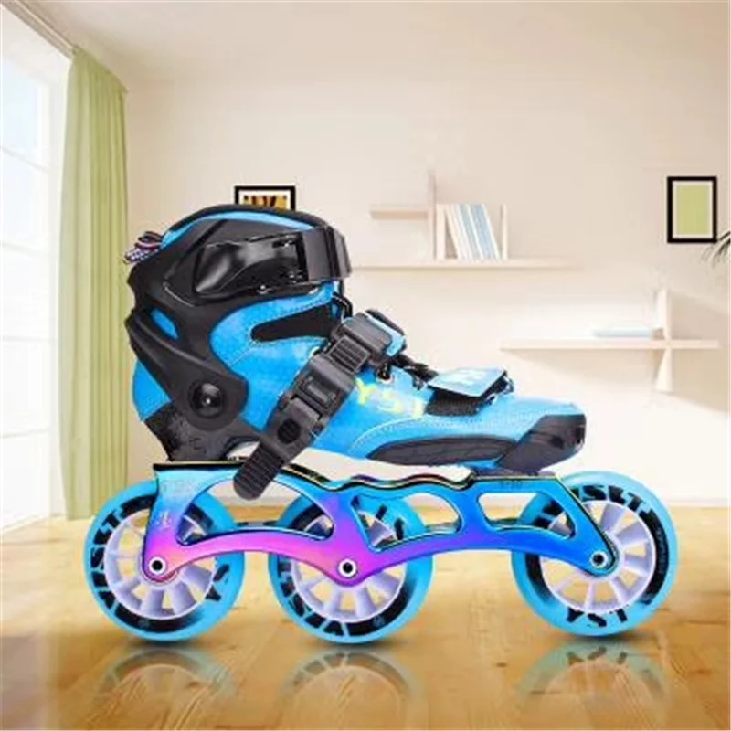 

Children Kids Inline Speed Skates 3 Wheels 3X110mm Racing Competition Roller Skates 4 Wheel 4X90mm 90mm 100mm 110mm Carbon Fiber