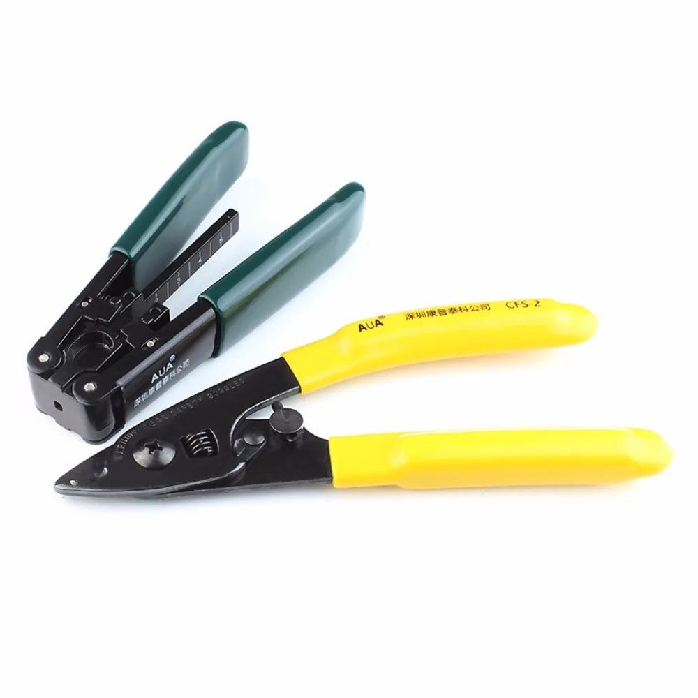 Fiber Optic FTTH Tool Kit with FC-6S Fiber Cleaver