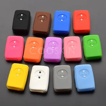 

Silicone Car Key FOB Holder cover case for Toyota Avalon Corolla Yaris Hilux Vitz Rav4 Aqua Camry remote shell 100pcs/lot