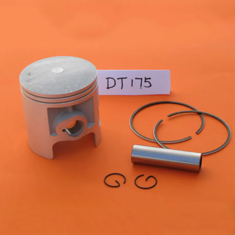 Piston 66mm Bore 69.5mm Height Rings Kit for Yamaha DT 175 YT175 STD Motorcycle Piston 66mm Bore 69.5mm Height Rings Kit for Yamaha DT 175 YT175 STD Motorcycle
