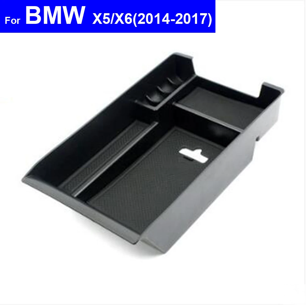 Car Center Console Armrest Box Secondary Storage Tray Glove Box for BMW