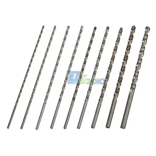 

1 Pc 8mm 1 Pc Extra Long 350mm HSS Twist Drill Straigth Shank Auger Drilling Bit