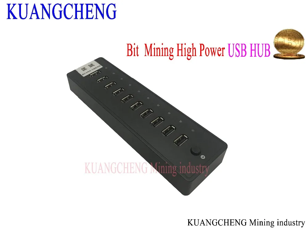 Выделенный разветвитель USB 3 0 с 10 портами расширительный концентратор блоком